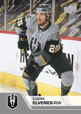 2020/21 Upper Deck AHL [#062] - LUCAS ELVENES (Växjö Lakers HC) SHL