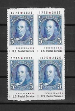 US Putting a Stamp on American Experience Benjamin Franklin Block   Scott #6024
