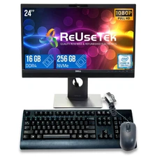 Dell Optiplex 7070 Ultra Intel Core i5-8365U 256GB NVMe SSD 16GB RAM Win 11 Pro