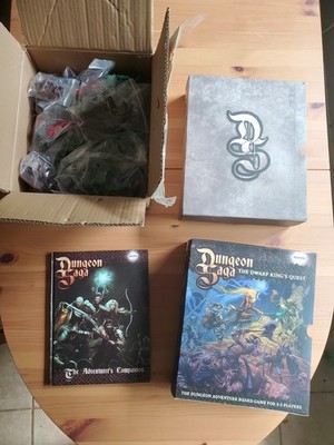 Dungeon Saga: The Dwarf King s Quest   2015 Kickstarter Edition + 4 Expansions