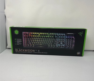 Razer BlackWidow V4 X Wired Mechanical Gaming Keyboard Chroma RGB Black 