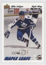 1991-92 Upper Deck Mike Foligno #212 0c4