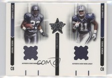 2003 Leaf Rookies & Stars Rookie Dual Jersey Terence Newman Marcus Trufant 0x5h