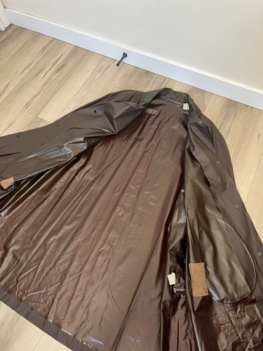 Stone Island S/S 1987 Burgundy Archive Deadstock Raincoat - Afbeelding 10 van 13