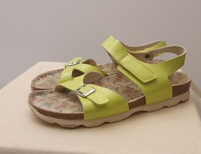 Superfit - Sandalen - Gr. 40 - grün glänzend - mit Fußbett