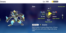   Pokemon Legends ZA Lumios Mega Dimension DLC Zeraora   Fast Delivery  