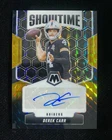2025 Panini Mosaic Football Choice Black Gold Derek Carr #SOS-DCA