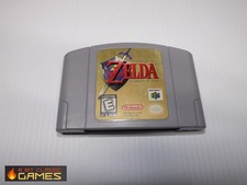 AUTHENTIC! Zelda Ocarina of Time - GAME ONLY - NINTENDO 64 - 62a