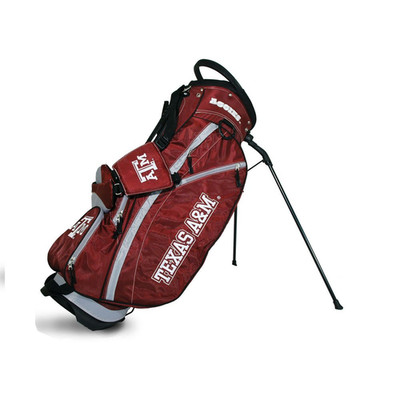 Team Golf Ncaa Texas Am Aggies Fairway Golf Stand Bag Lightweight 14-Way Top