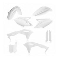 Acerbis Plastiksatz Kit Kawasaki KXF 250 2017 Weiss Plastik-Set Plastikkit