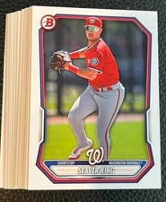 Lot (30x) SEAVER KING Nationals 2026 Bowman Baseball ALL paper base card #129