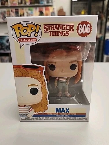Funko Pop! #806 Max Mayfield Mall Outfit Stranger Things w/ Protector *Vaulted*