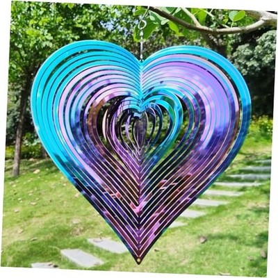 Wind Spinners Outdoor Yard Spinners - Metal Wind Spinner Outdoor Hanging, Wind