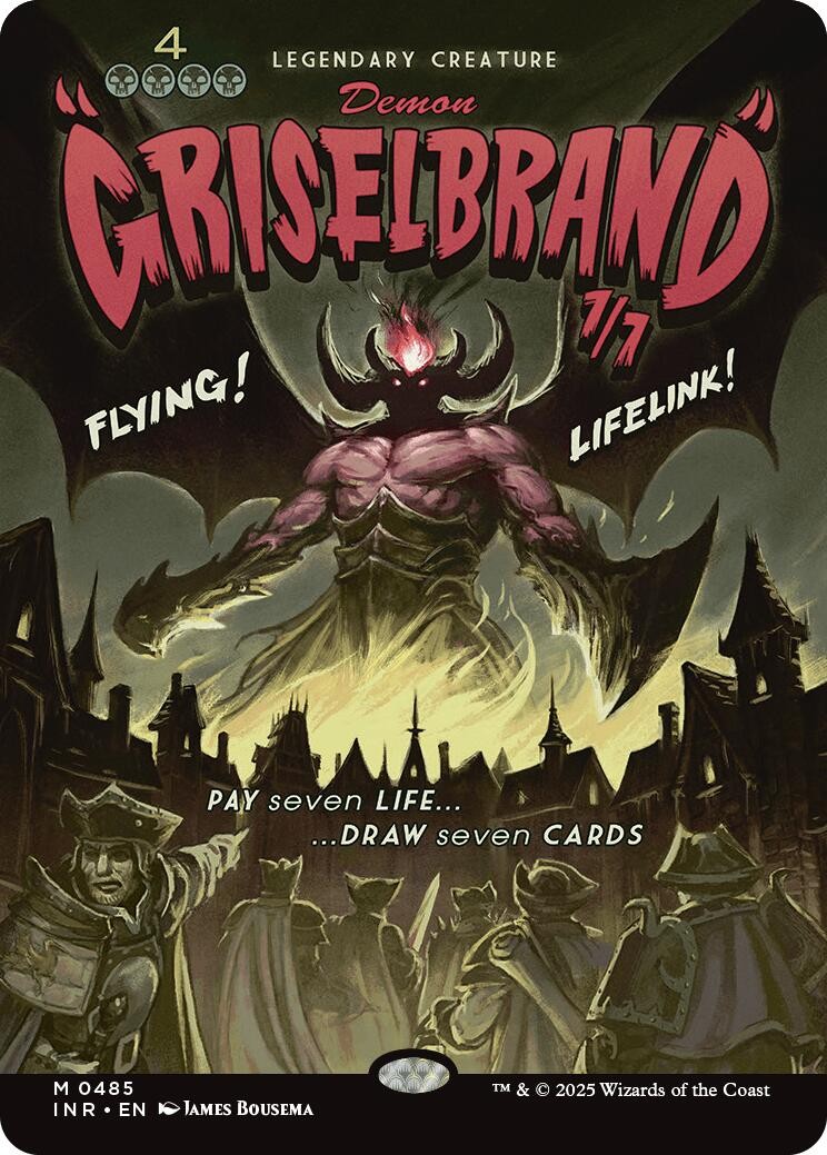 Foil Griselbrand (Showcase) - 485 - NM - Innistrad Remastered