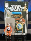 1978 Star Wars Luke Skywalker X-Wing Figure Complete w/ 20E Cardback Unpunched