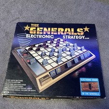1980 The Generals Electronic Strategy Game by Ideal 98% Complete
