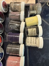 embossing powder lot 36pcs