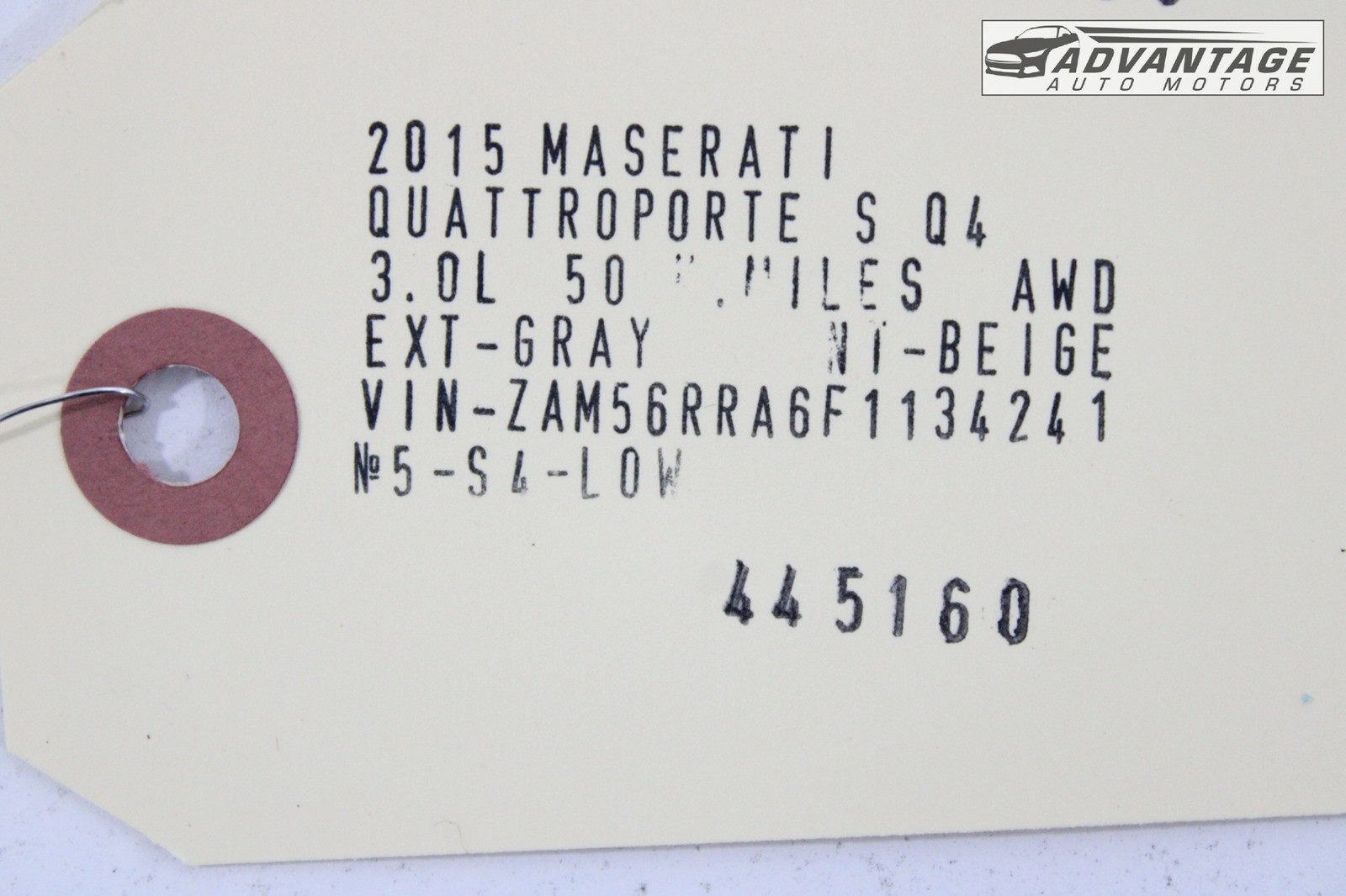 14-20 MASERATI QUATTROPORTE AUTOMATIC TRANSMISSION GEAR SHIFT SHIFTER LEVER OEM