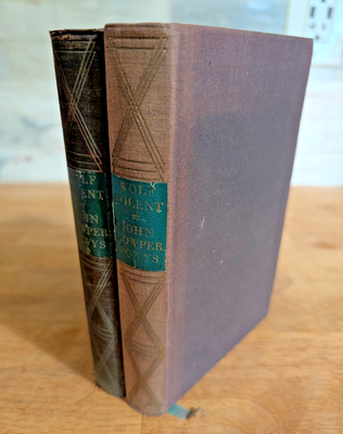 #ad Wolf Solent in 2 Volumes by John Cowper Powys 1929 Hardcover Books Clean Pages $28.99