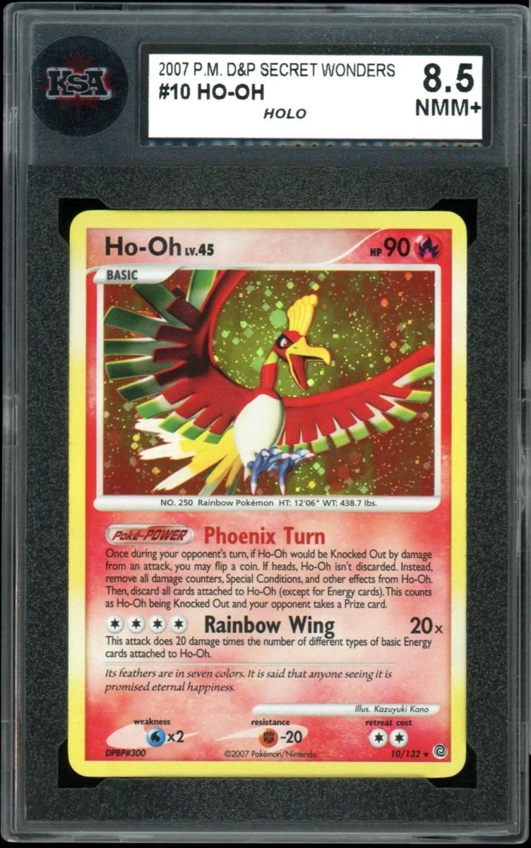 25+ Ho-Oh Pokémon TCG Secret Wonders Individual Collectible Card