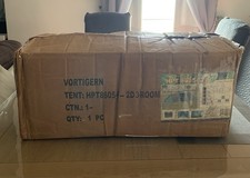 Vortigern 3-Room 9 berth Family Tent Tunnel Camping Tent Outdoor