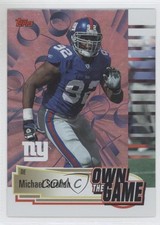 2004 Topps Own the Game Michael Strahan #OTG28 HOF 0f8