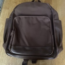 BEIS the Travel Backpack in Black And Pleather Used Good Condition