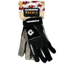 DeMarini Phenix Womens Softball Batting Gloves Size S Black White New