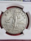 1908-S USA Philippines Peso NGC Genuine Manila Bay Salvage WWII | Navy Recovery — photo 2
