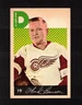 1962-63 HANK BASSEN #19 ROOKIE EX+ Parkhurst Red Wings Star Vintage Hockey Card