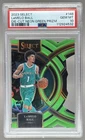 4532 LaMelo Ball 2023 Panini Select #148 Neon Green Die Cut Premier /75 PSA 10