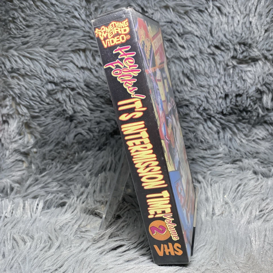 Hey Folks! It’s Intermission Time! Vol. 2 VHS Tape Something Weird Video SMV - Image 3 of 4