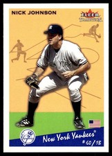 Nick Johnson 2002 Fleer Tradition #263 Yankees MLB READ FREE SHIP AutographDen