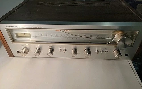 Pioneer SX-550 Vintage Radio Tuner Stereo Receiver Parts Repair
