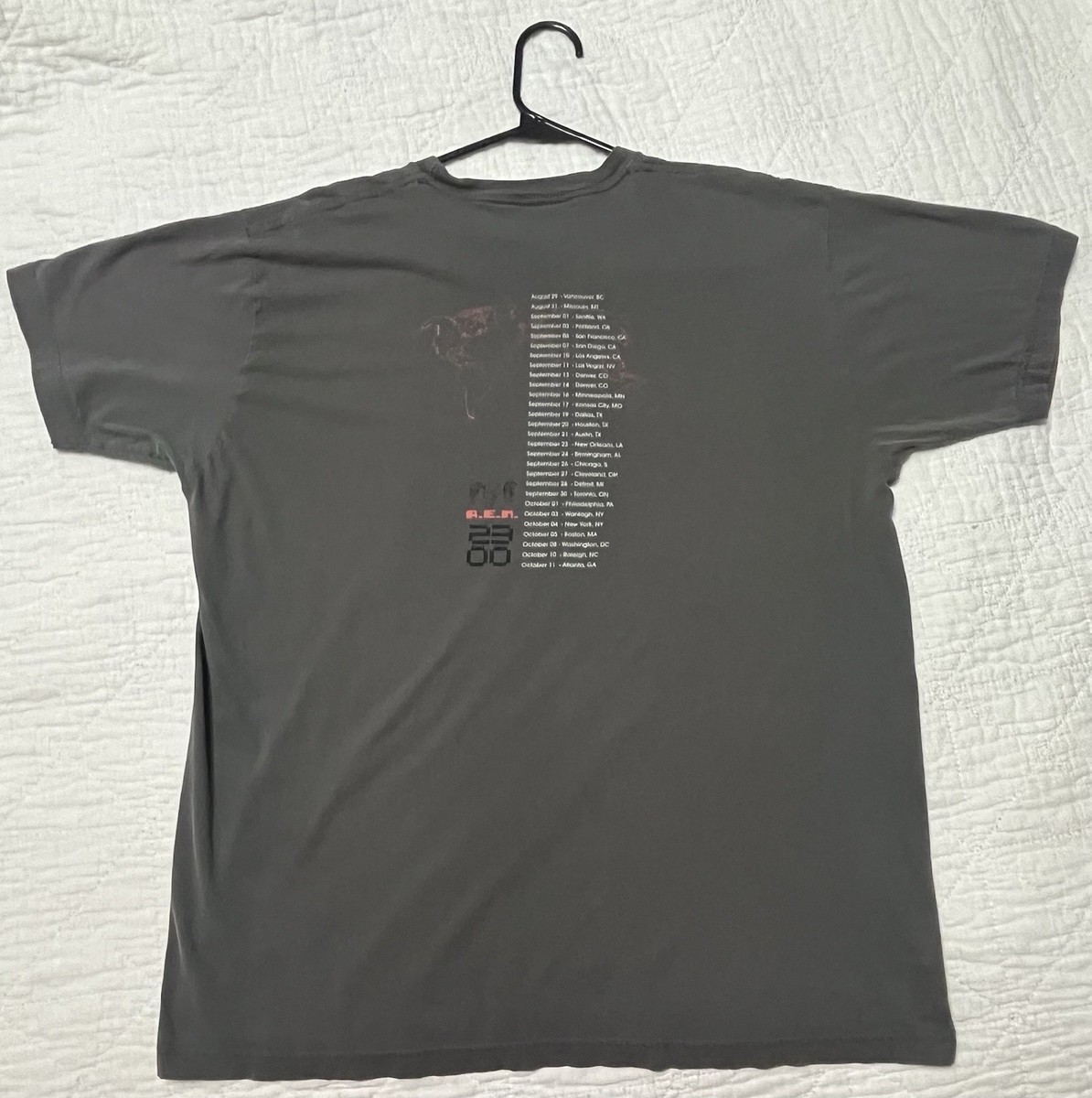 R.E.M. 2003年ツアーTシャツ 2003s R.E.M. tour-T-Shirt