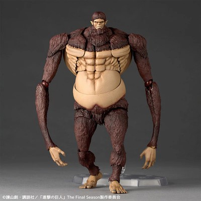 Revoltech Amazing Yamaguchi Attack on Titan Beast Titan Action Figure