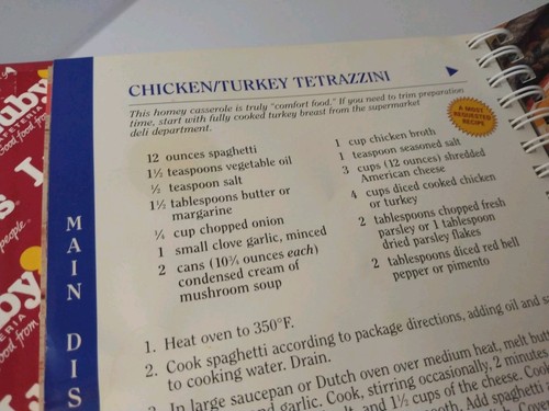 Luby's Cafeteria 50th Anniversary Recipe Collection Cookbook 1996 Spiral Bound - Picture 10 of 13