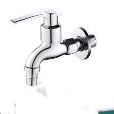 G1/2 Laundry Bathroom Washing Machine Wall Mounted Water Faucet Single Cold Tap