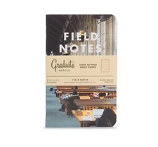 Field Notes Graduate Hotels 3-Pack of Ruled Memo Books Brand New & Sealed
