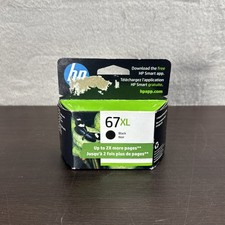 HP 67XL 3YM57AN Black Original High Yield Ink Cartridge OEM - exp Jan 2027