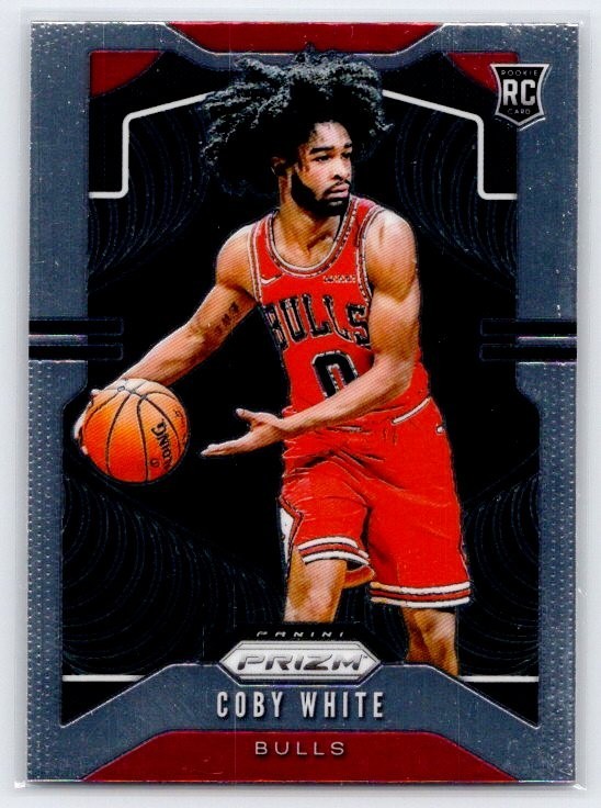 2019-20 Panini Prizm - Rookie Coby White #253 Ball in Right Hand (RC)