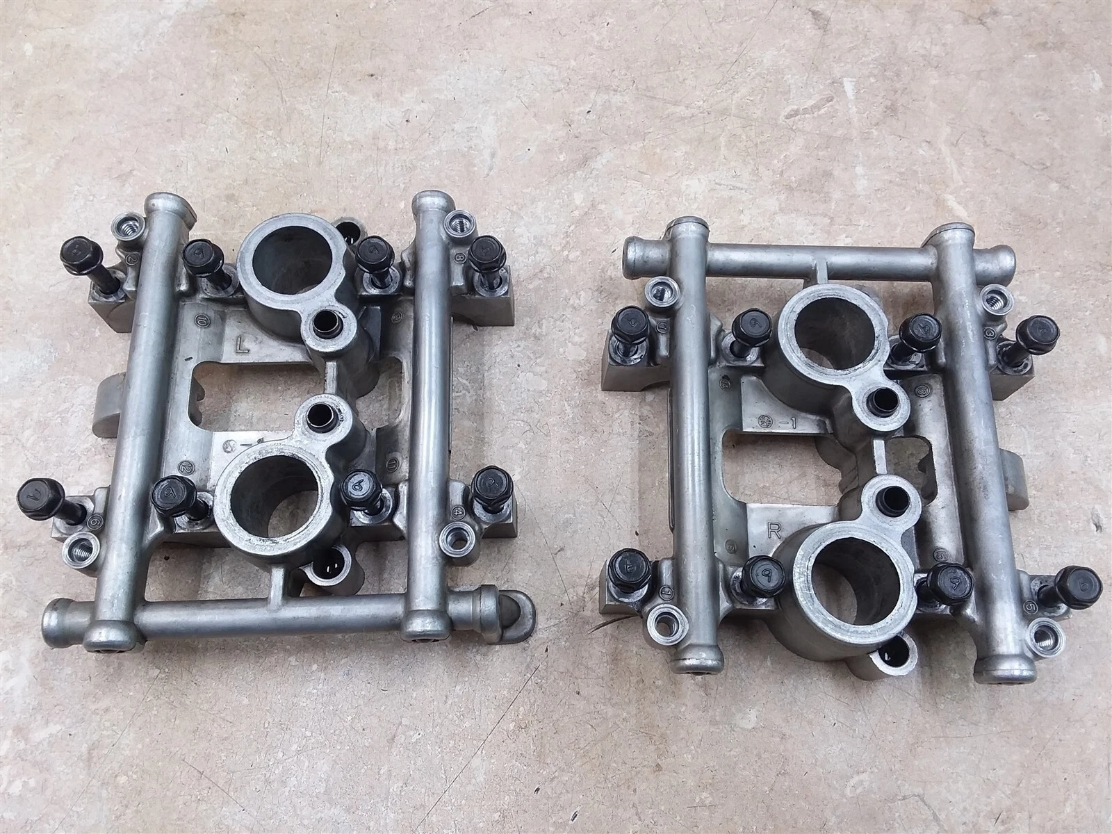 Kawasaki 600 ZX6 NINJA ZX600-E2 Engine Head Cam Caps Covers 1994