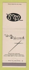 Matchbook Cover - White Winrock Motor Hotel Albuquerque NM