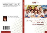 Des LeçOns De MéMoire En CE1 - Effets Sur La MéMoire De Travail Marguerite Sibiu