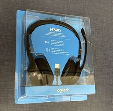 Logitech H390 Black Over the Ear Headset-NEW SEALED