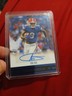 2021 TREVON GRIMES AUTO BLUE /35 LEAF ULTIMATE DRAFT FLORIDA ERROR CARD