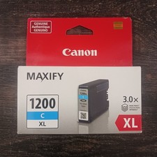 Canon Maxify 1200 XL Cyan Ink Cartridge NEW Sealed OEM Genuine Original