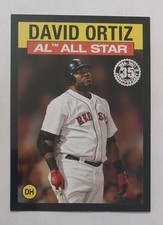2021 Topps - 1986 Topps All-Star Baseball David Ortiz #86AS43 Black /299