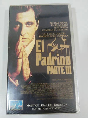 Der Pate Teil III Kassette Tape VHS Sammler Al Pacino Coppola New Neu - Bild 1 von 3
