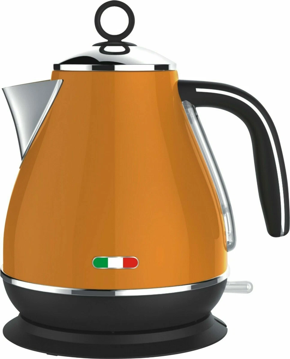 Vintage Electric Kettle Orange 1.7L Stainless Steel Auto OFF 2200W not  Delonghi